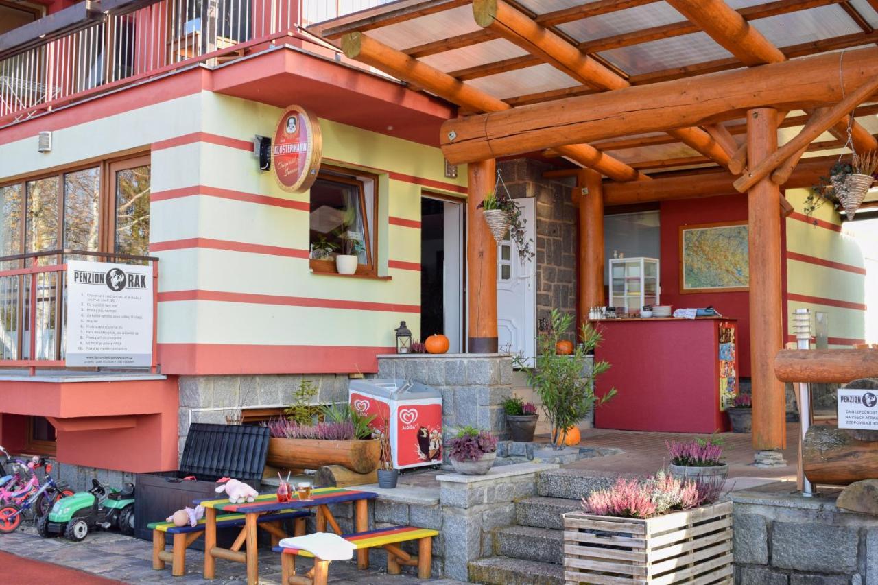 Penzion Rak Černá v Pošumaví Exterior foto